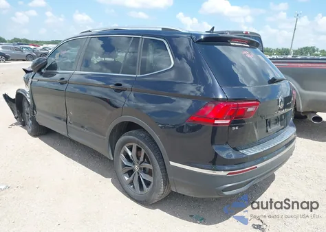 2022 Volkswagen Tiguan 2.0T Se from USA, damaged, VIN 3VV3B7AX7NM161706